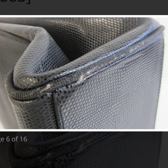 Salvatore Ferragamo Lizard Embossed Vara Shopper Bag - Picture 7 of 14